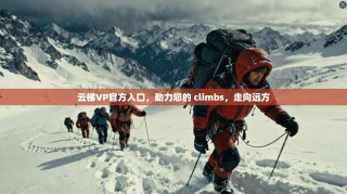 云梯VP官方入口，助力您的 climbs，走向远方