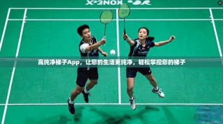 高纯净梯子App，让您的生活更纯净，轻松掌控您的梯子