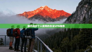 国内适合个人使用的合法VPN推荐