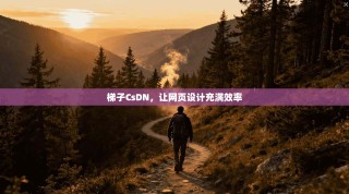 梯子CsDN，让网页设计充满效率