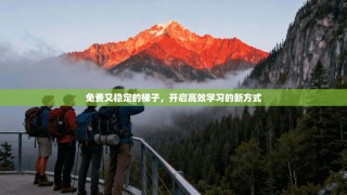 免费又稳定的梯子，开启高效学习的新方式