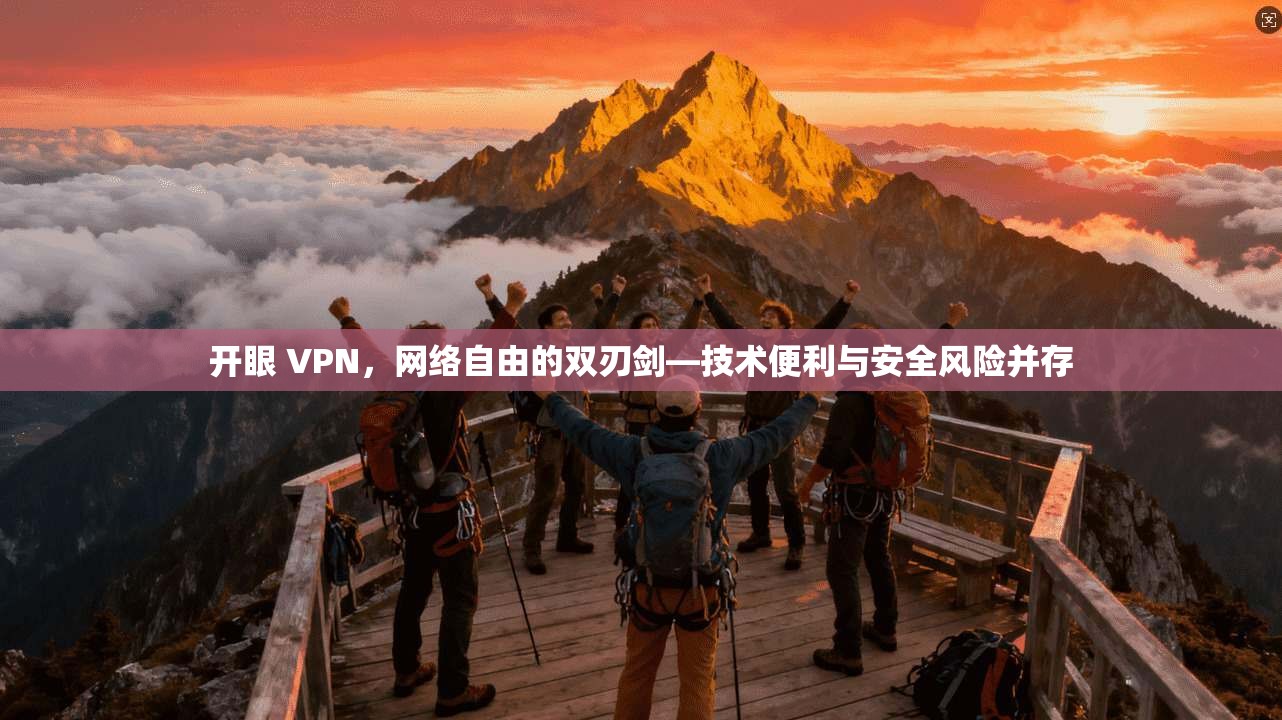 开眼 VPN，网络自由的双刃剑—技术便利与安全风险并存